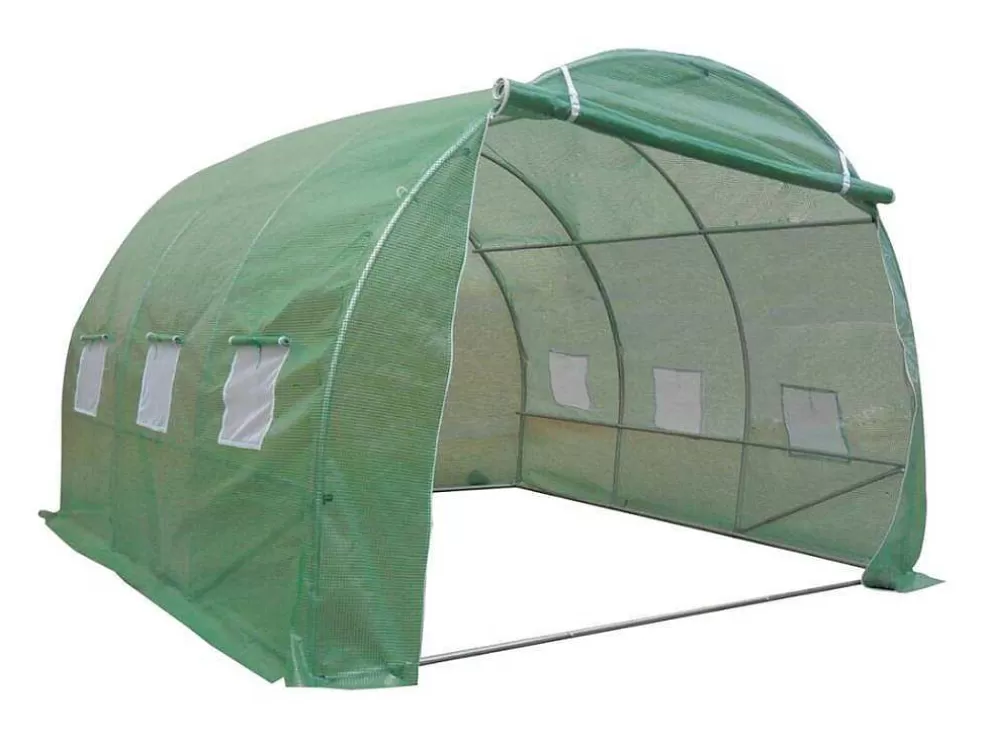 EXPERTLAND Estufa Em Tunel Ipomea 9M - Comp.300 X Larg.300 X Alt.200 Cm* Estufas De Jardim