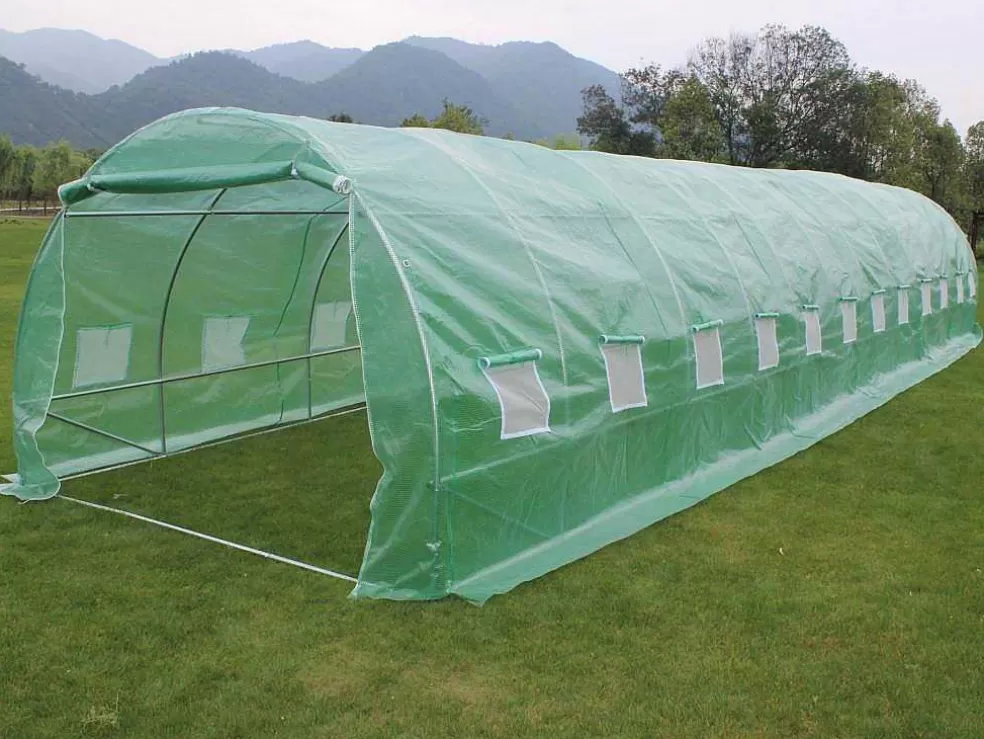 EXPERTLAND Estufa Em Tunel Ipomea 36M - Comp.1200 X Larg.300 X Alt.200 Cm* Estufas De Jardim