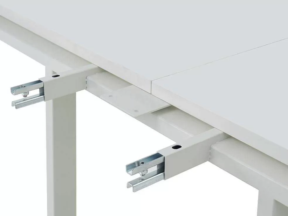 Workēa Extensao Para Mesa De Escritório De 2 Péssoas Branco C140 Cm - Downtown* Mobiliário De Escritório