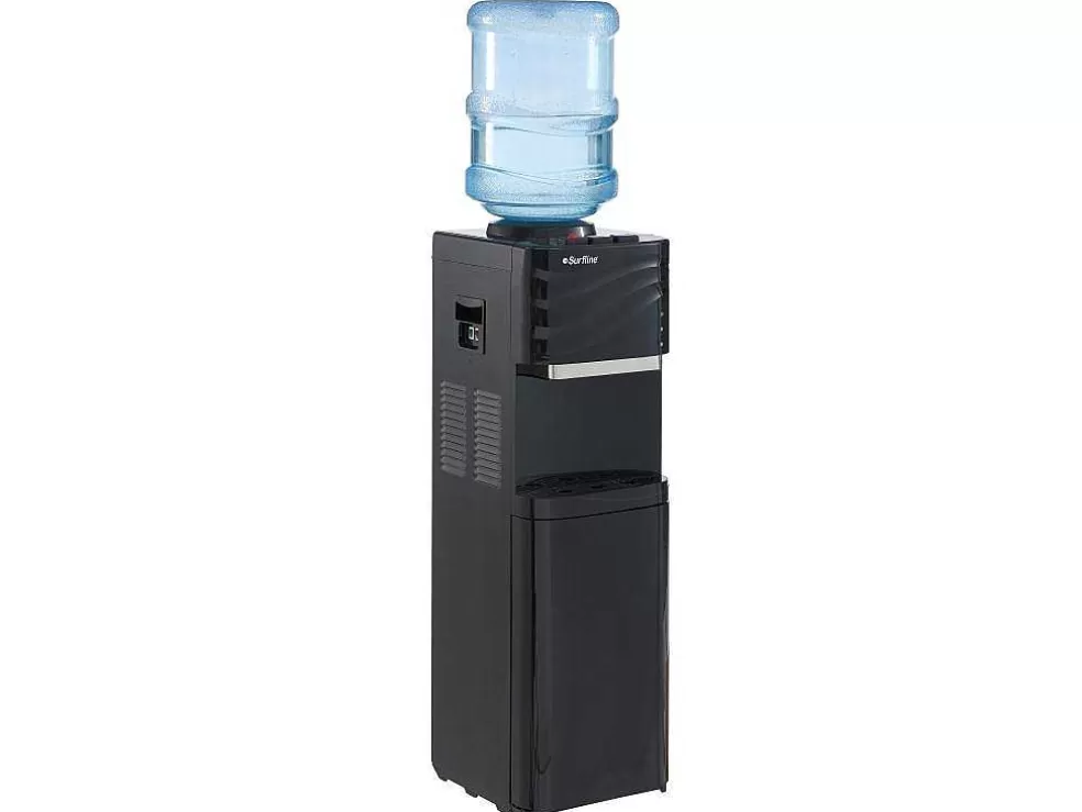 Vente-unique Fonte De Agua Com Garrafao, Agua Fria/Quente, 11/18 L Preto - Fortex* Pequenos Eletrodomésticos