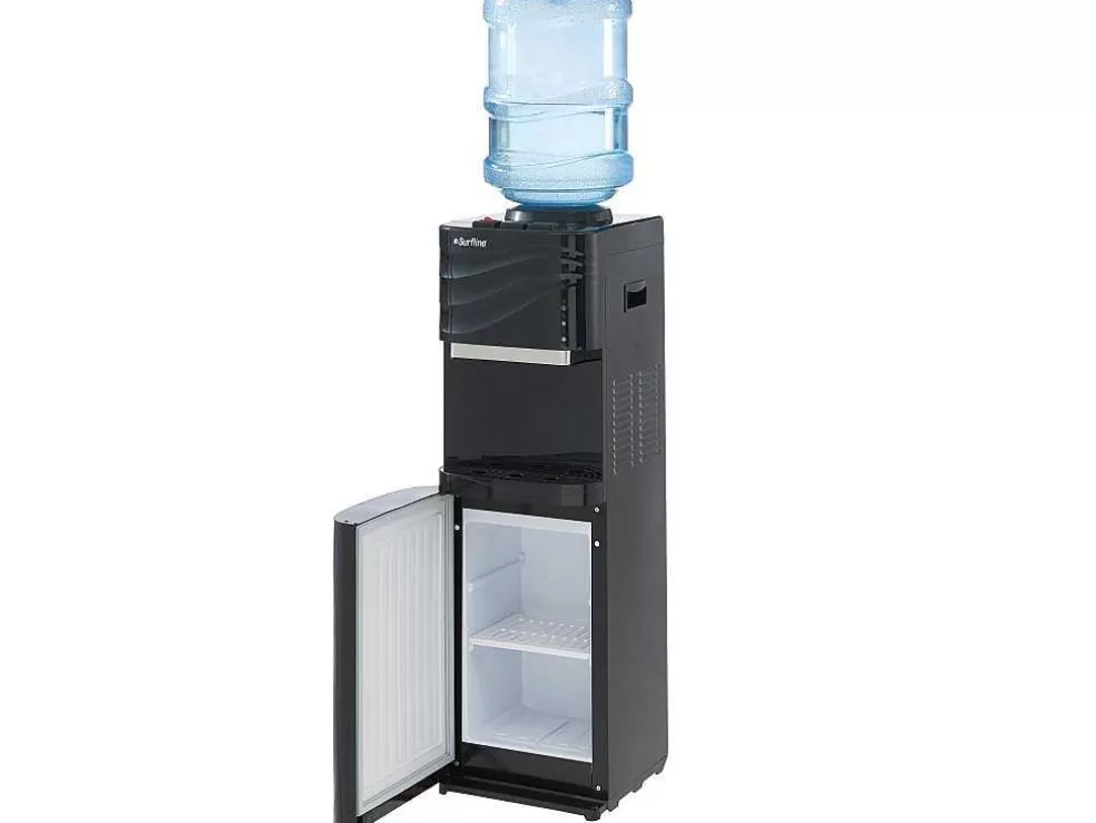 Vente-unique Fonte De Agua Com Garrafao, Agua Fria/Quente, 11/18 L Preto - Fortex* Pequenos Eletrodomésticos