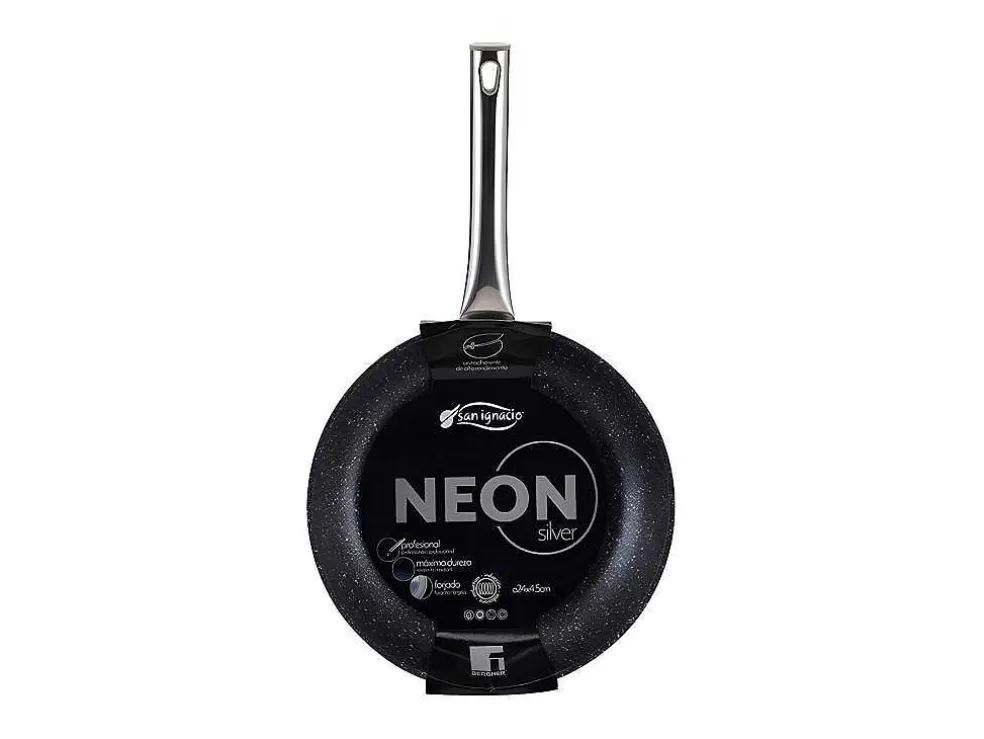 Purline Frigideira De 24 Cm Em Alum?Nio Forjado Com Revestimento De M?Rmore* Louça E Utensílios De Cozinha