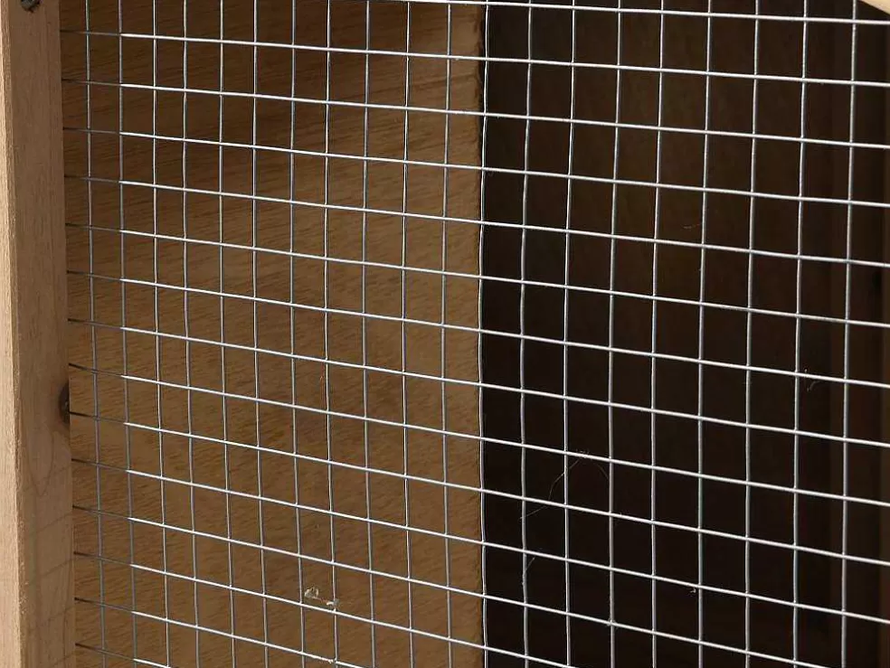 Vente-unique Galinheiro Em Madeira Com Cerca Para 4 Galinhas C. 173 X L. 64 X A. 108 Cm Natural - Levas* Acessórios Para Animais De Estimação
