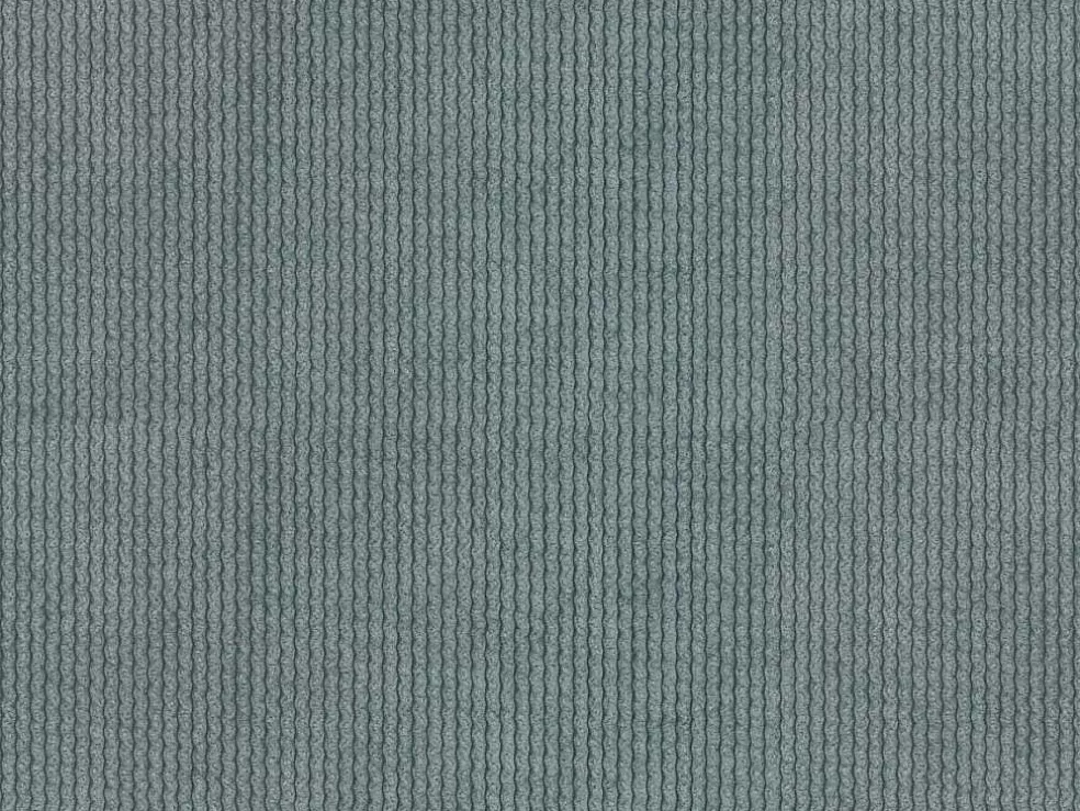 Maison Céphy Grande Sofá De Canto Direito Em Tecido Texturizado Azul - Pogni* Sofá De Canto