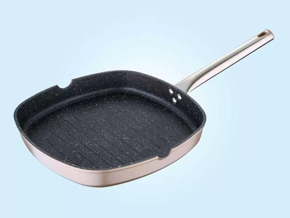 Purline Grelha / Assadeira De Alum?Nio Forjado De 28 Cm Com Revestimento Antiaderente* Louça E Utensílios De Cozinha