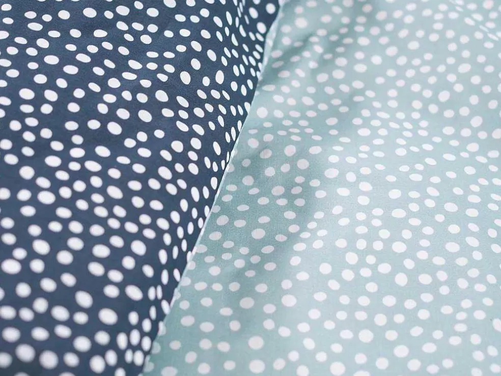 OZAIA Jogo De Cama De Criança Algodao 57 Fios/Cm , Capa De Edredão 140 X 200 Cm + 1 Fronha Azul - Talary* Roupa De Cama