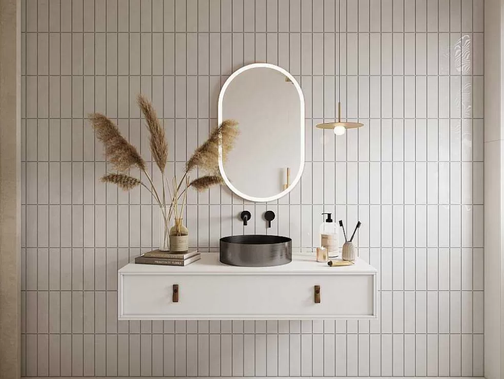 Shower & Design Lavatório De Pousar Redondo, Cor Metal Arma, 38 Cm - Dechatel* Lavatório