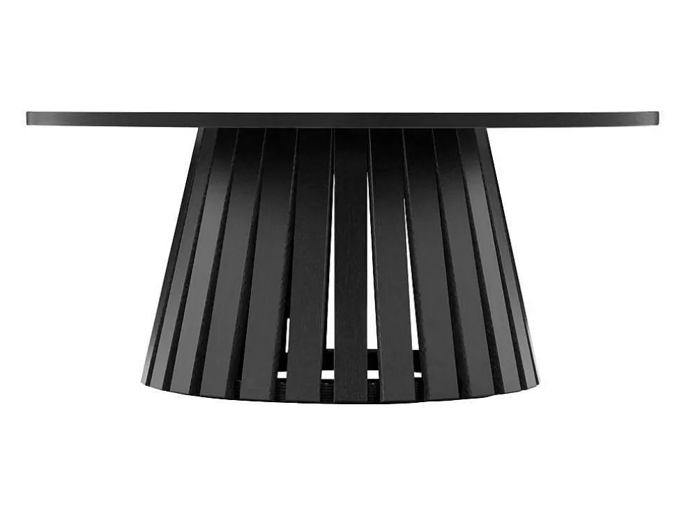Happy Garden Liv Mesa De Centro Redonda 80Cm De Estilo Escandinavo Preta* Mesa De Centro