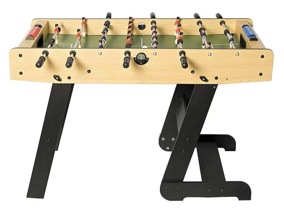 Vente-unique Matraquilhos Dobraveis Cor Natural Claro Em Mdf De C121 X L61 X A79 Cm - Horton* Jogo De Interior