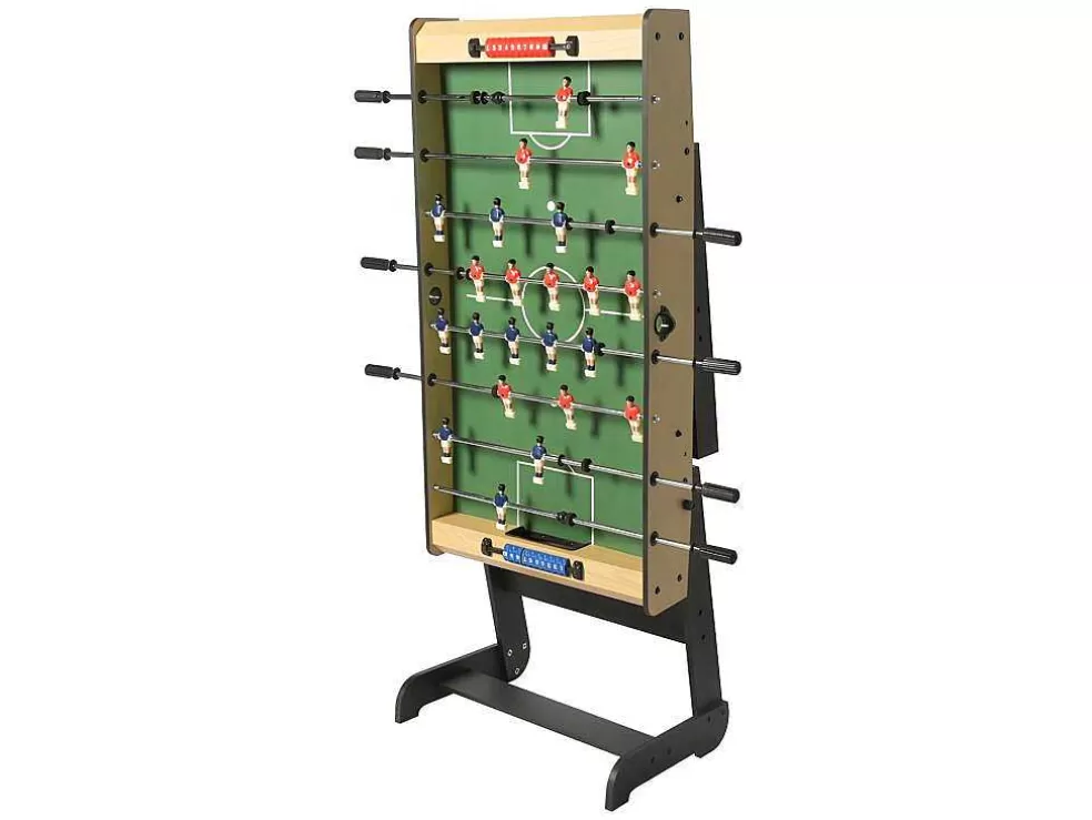 Vente-unique Matraquilhos Dobraveis Cor Natural Claro Em Mdf De C121 X L61 X A79 Cm - Horton* Jogo De Interior
