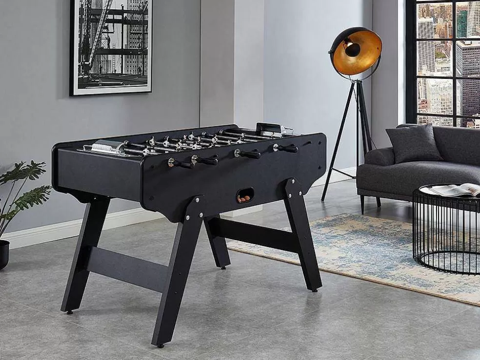 Vente-unique Matraquilhos Em Mdf De C153*L77,6*A96 Cm Cor Preto - Lionel* Jogo De Interior