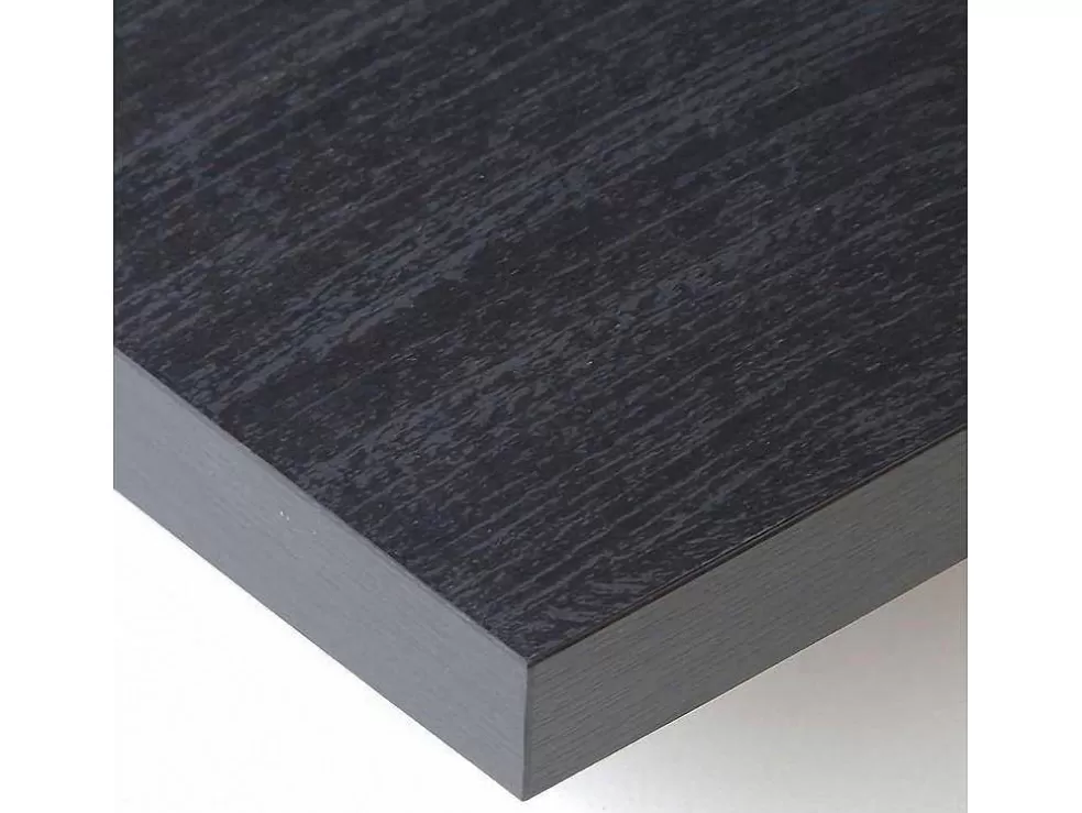 Skraut Home Mesa Consola Extensivel, 180, Para 8 Péssoas, Pés De Madeira, Carvahlo E Preto* Consola
