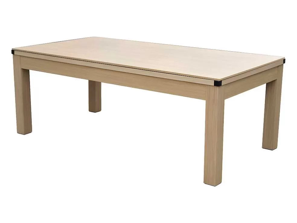 Vente-unique Mesa Convertivel - Mesa De Bilhar E De Ping Pong Balthazar - 213*112*81.5 Cm - Azul* Mesa De Jantar