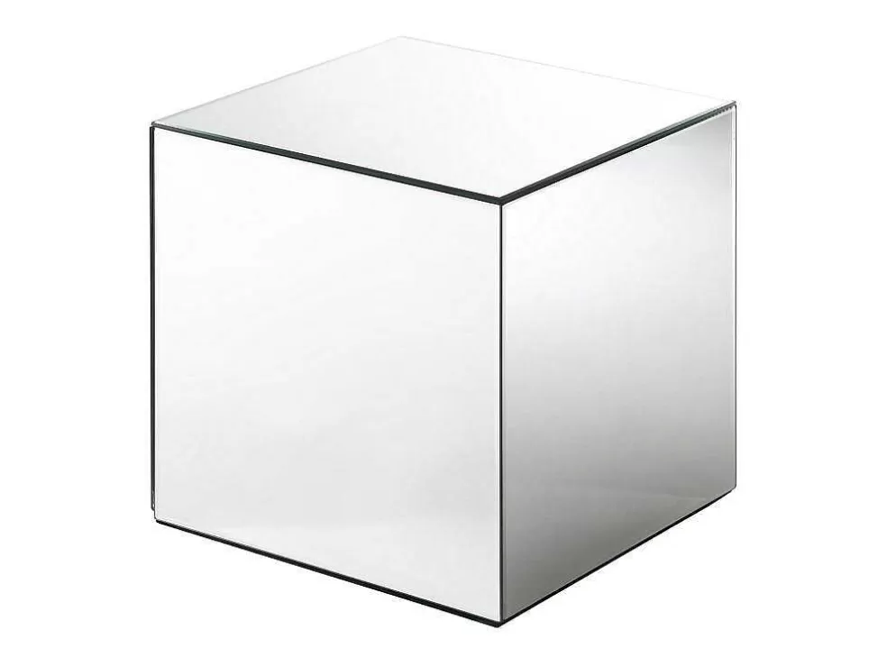 PASCAL MORABITO Mesa De Apoio Com Espelho Em Mdf - Cubix De * Mesa De Apoio