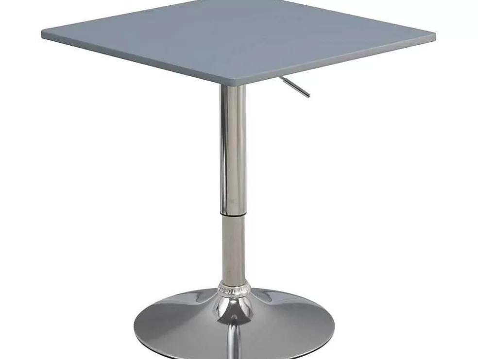 Vente-unique Mesa De Bar, Mesa De Centro Alta, Mesa De Centro Ajustavel Em Altura Para Sala, Mesa Quadrada Ou Redonda* Móvel De Cozinha