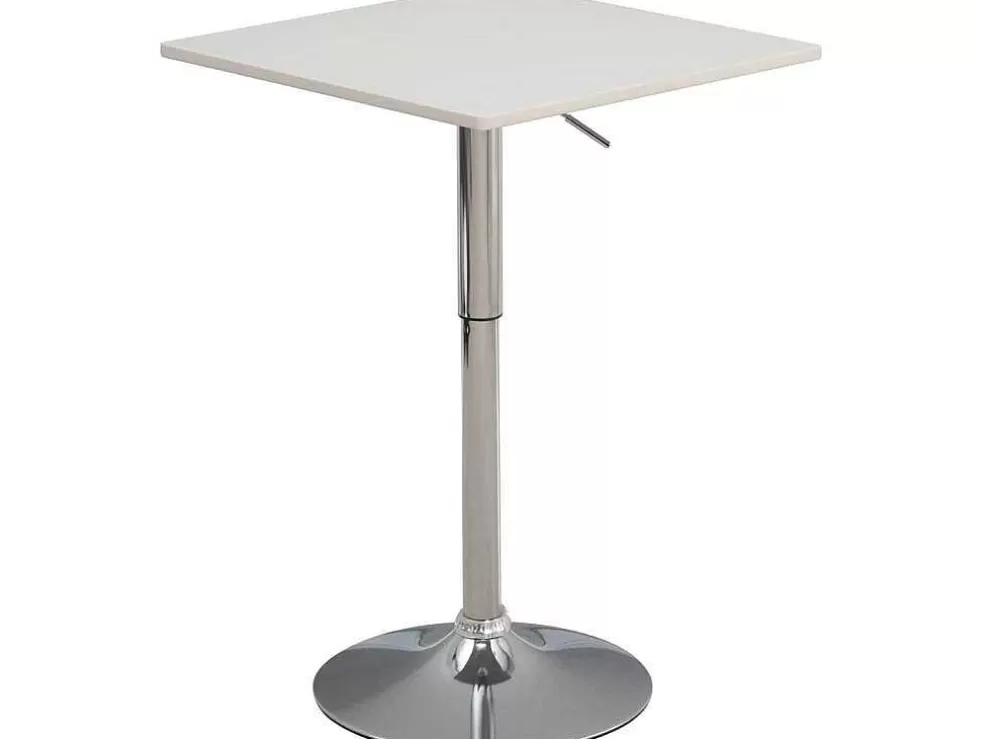 Vente-unique Mesa De Bar, Mesa De Centro Alta, Mesa De Centro Ajustavel Em Altura Para Sala, Mesa Quadrada Ou Redonda* Móvel De Cozinha