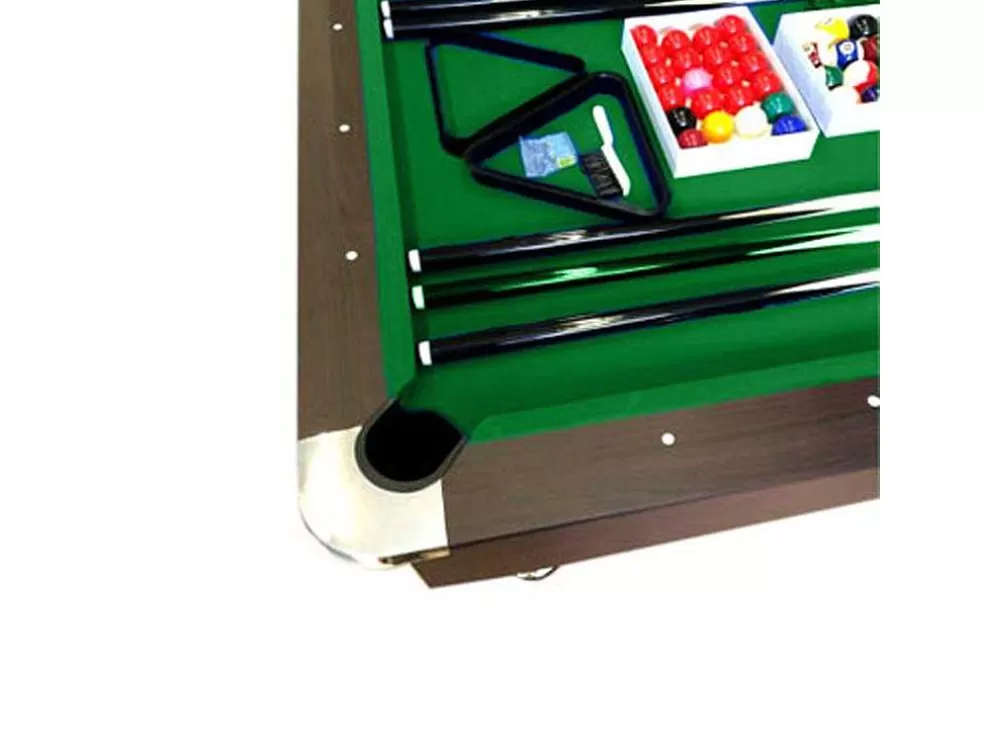ELITESHOPPING Mesa De Bilhar De 8 Pés Completa Com Acessórios Viper Green* Jogo De Interior