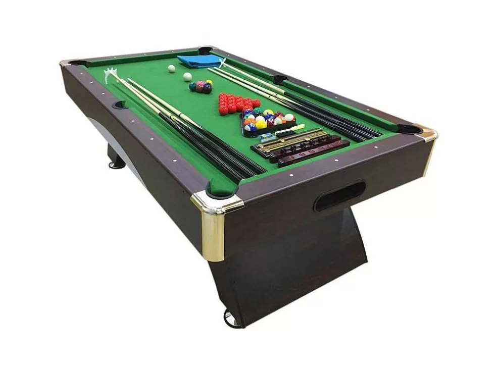 ELITESHOPPING Mesa De Sinuca Moderna De 8 Pés Completa Com Acessórios - Poseidon* Jogo De Interior