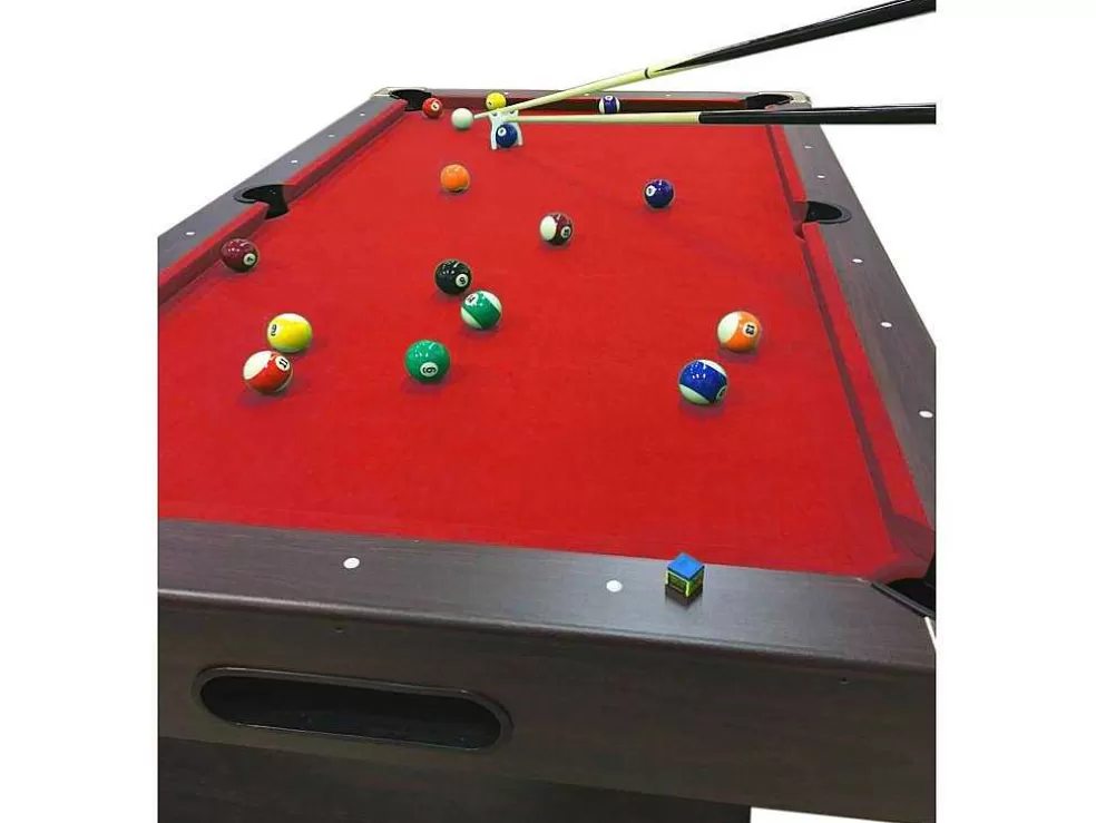 ELITESHOPPING Mesa De Sinuca Moderna De 7 Pés Completa Com Acessórios - Venon* Jogo De Interior