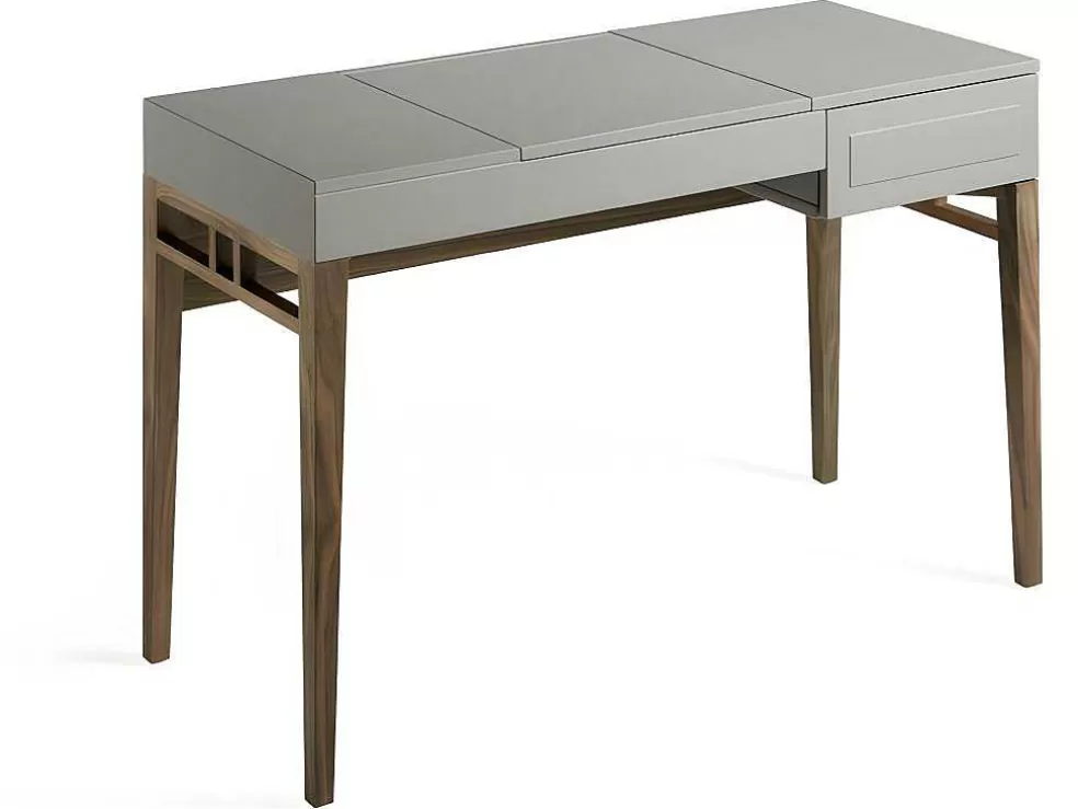 Angel Cerda Mesa De Toucador Com Tampo Em Mdf Lacado Em Niebla Brillo 7001* Toucador