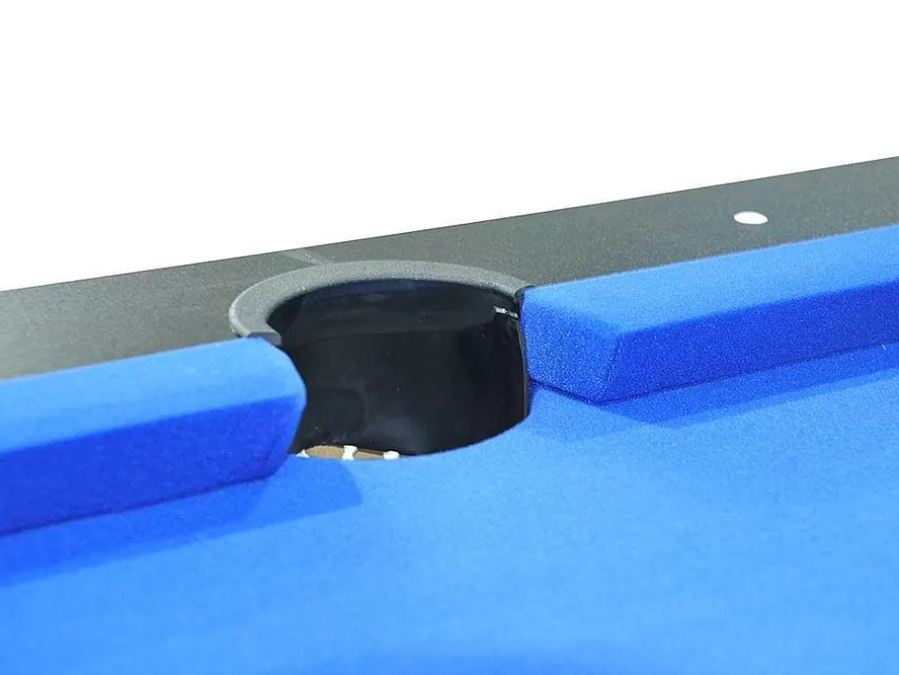 Vente-unique Mesa Transformavel De Bilhar E Ping-Pong Cor Preta De C182 X L102 X A80 Cm - Sousa* Mesa De Jantar