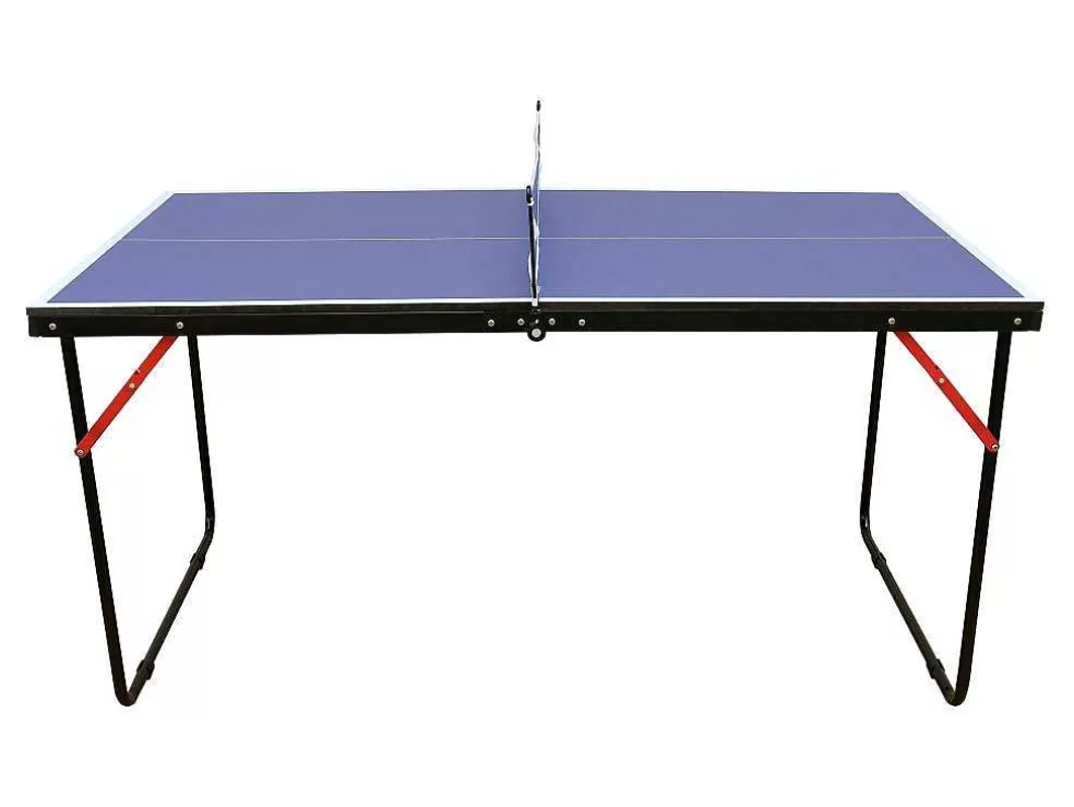 Vente-unique Mini Mesa De Pingue-Pongue Com Raquetes, Bolas E Rede C137 X L76 X A67 Cm - Denis* Jogo De Exterior
