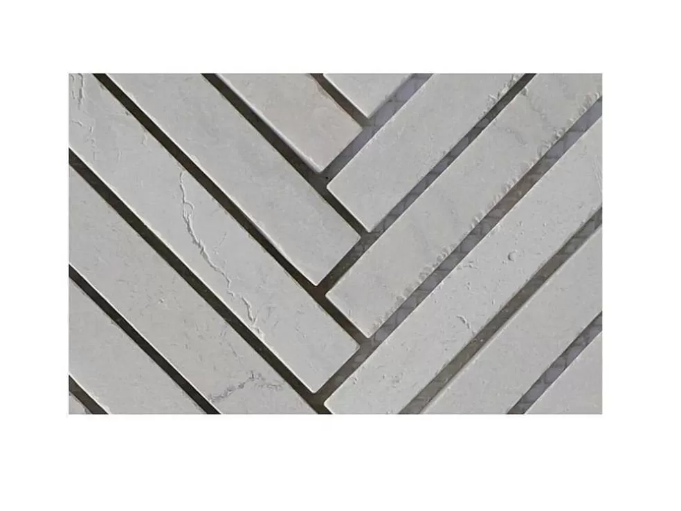 BRICOSOL Mosaico De Chao E De Parede Em Marmore Cor Creme Pack De 1 M - Mandros* Mosaico