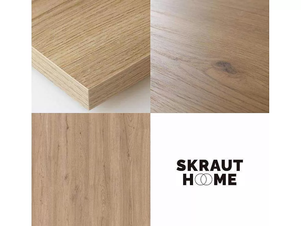 Skraut Home Móvel De Tv, 210, Para Televisores Ate 80", Lareira Electrica Xxl, Carvahlo* Móvel De Tv