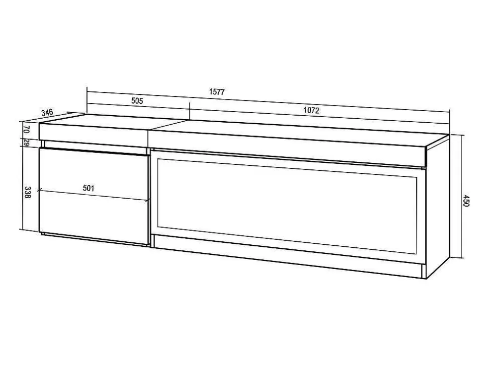 Skraut Home Móvel De Tv, 160, Para Televisores Ate 65", Lareira Electrica Xxl, Suspensos, Carvahlo* Móvel De Tv