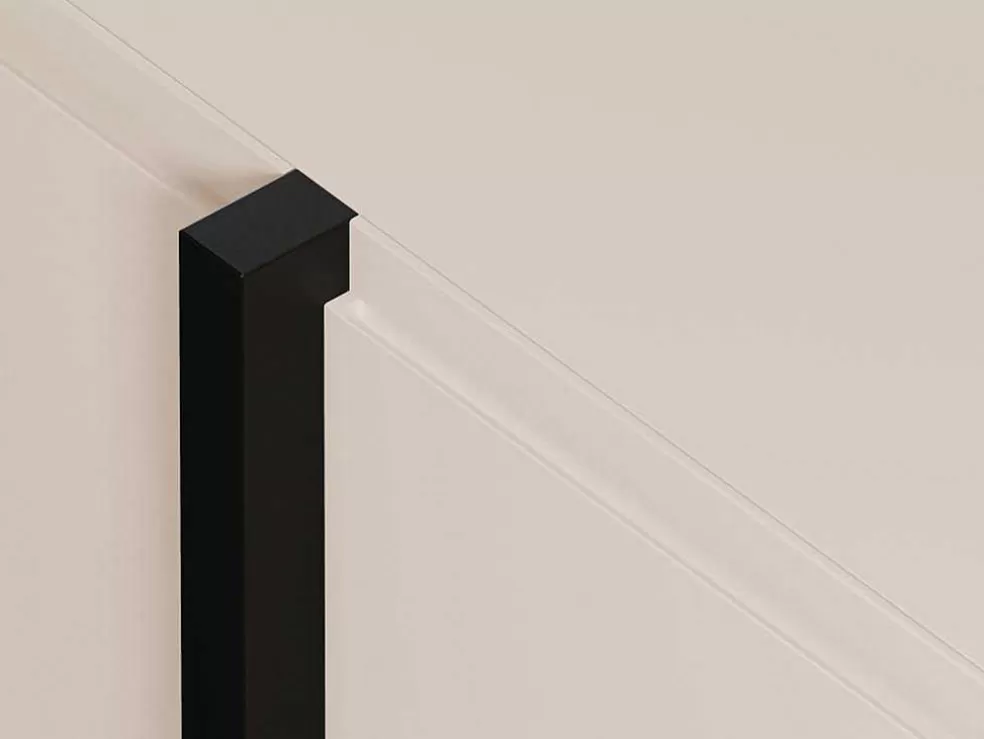 Vente-unique Móvel De Tv Com 4 Portas Em Mdf Bege E Preto - Luvonia* Móvel De Tv