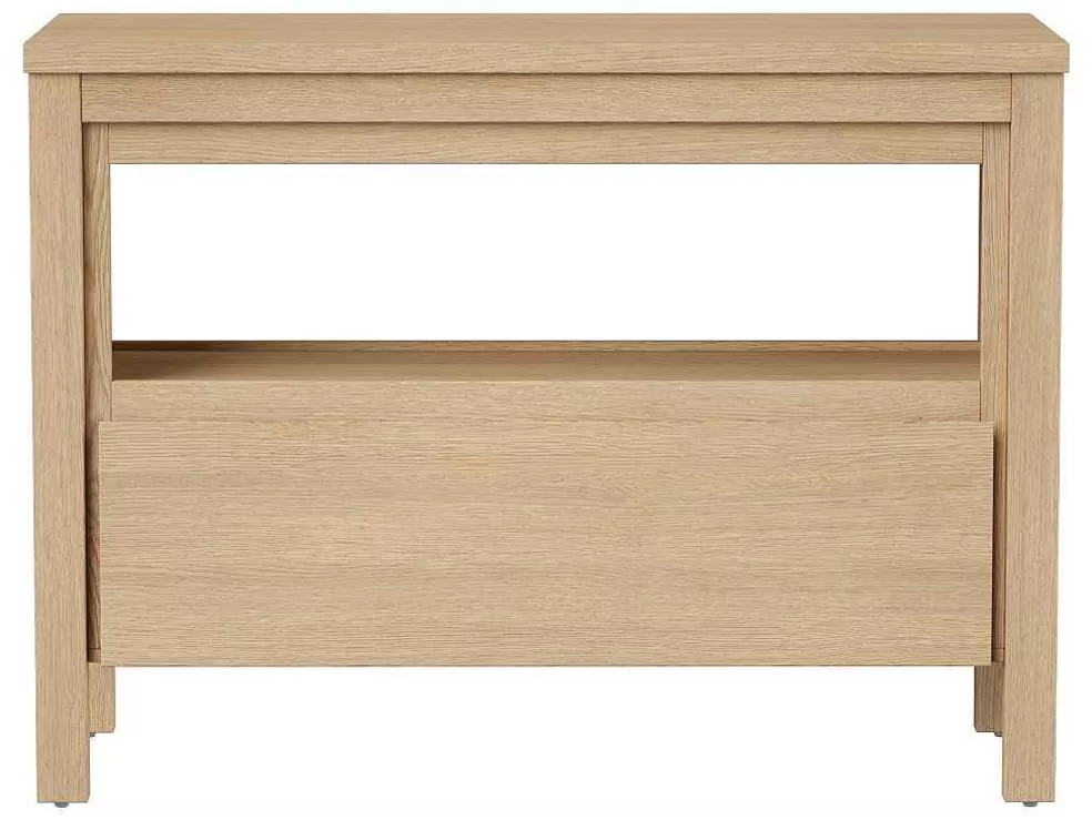 Vente-unique Móvel Para Colocar Sob O Lavatório Com Nicho De Arrumação E Tampo, 120 Cm, Folha De Carvalho - Cosmoti* Promoções Casa De Banho & Bem-Estar