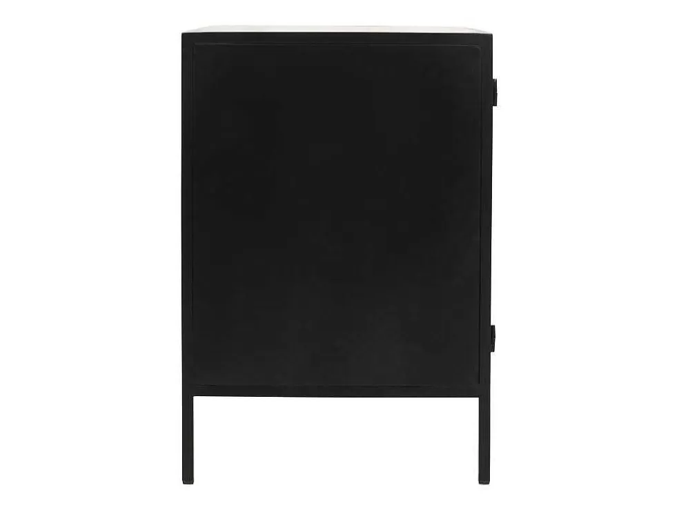 Vente-unique Móvel Para Colocar Sob O Lavatório Em Metal 2 Portas 95 Cm - Orionis* Móvel Para Lavatório
