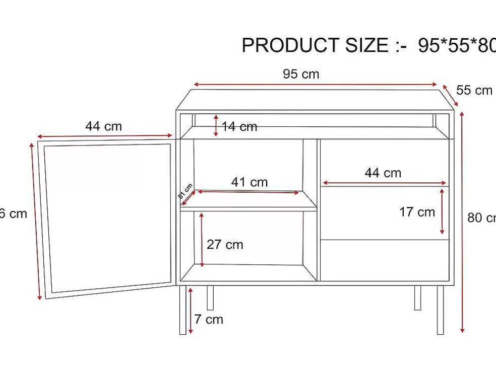 Vente-unique Móvel Para Colocar Sob O Lavatório Em Metal Preto 95 Cm - Eridani* Móvel Para Lavatório