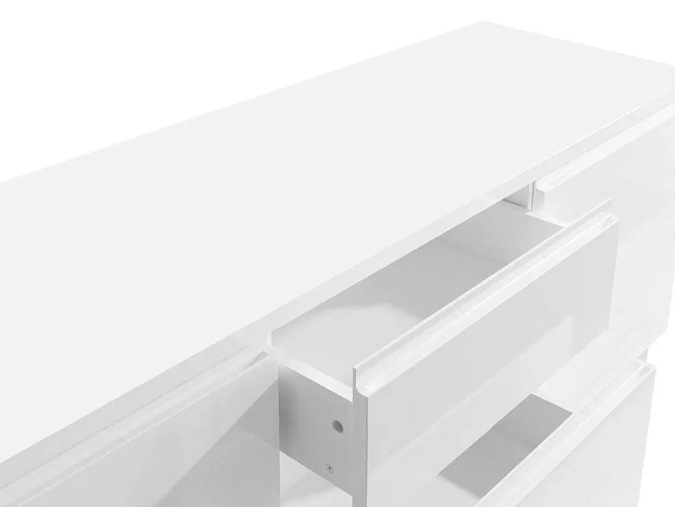 Vente-unique Móvel Suspenso Para Colocar Sob O Lavatório Branco 150 Cm - Jimena Ii* Móvel Para Lavatório