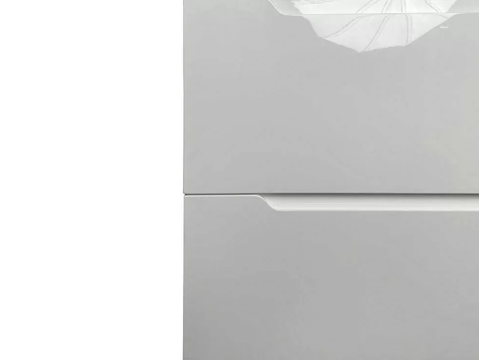 Vente-unique Móvel Suspenso Para Colocar Sob O Lavatório Branco 80 Cm - Stefanie* Móvel Para Lavatório