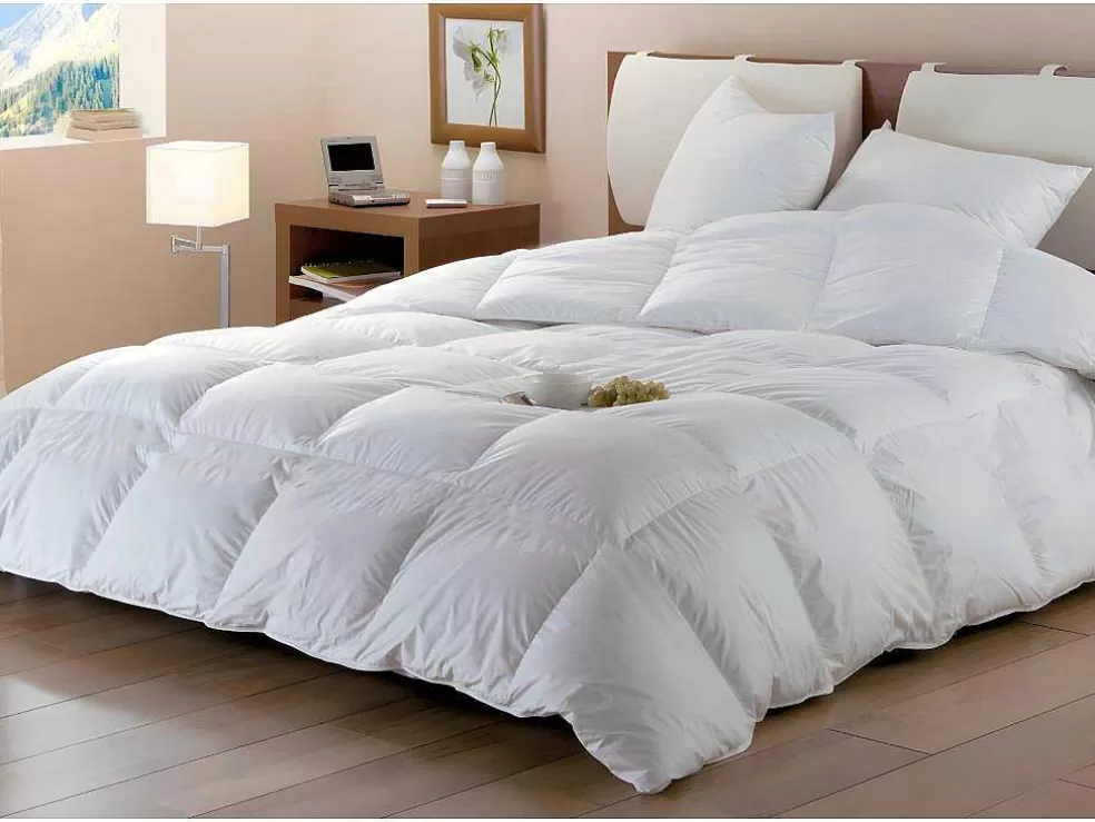 DODO Pack Edredão Natural 240 X 260 Cm + 2 Almofadas De Penas Baffin 65 X 65 Cm* Edredão