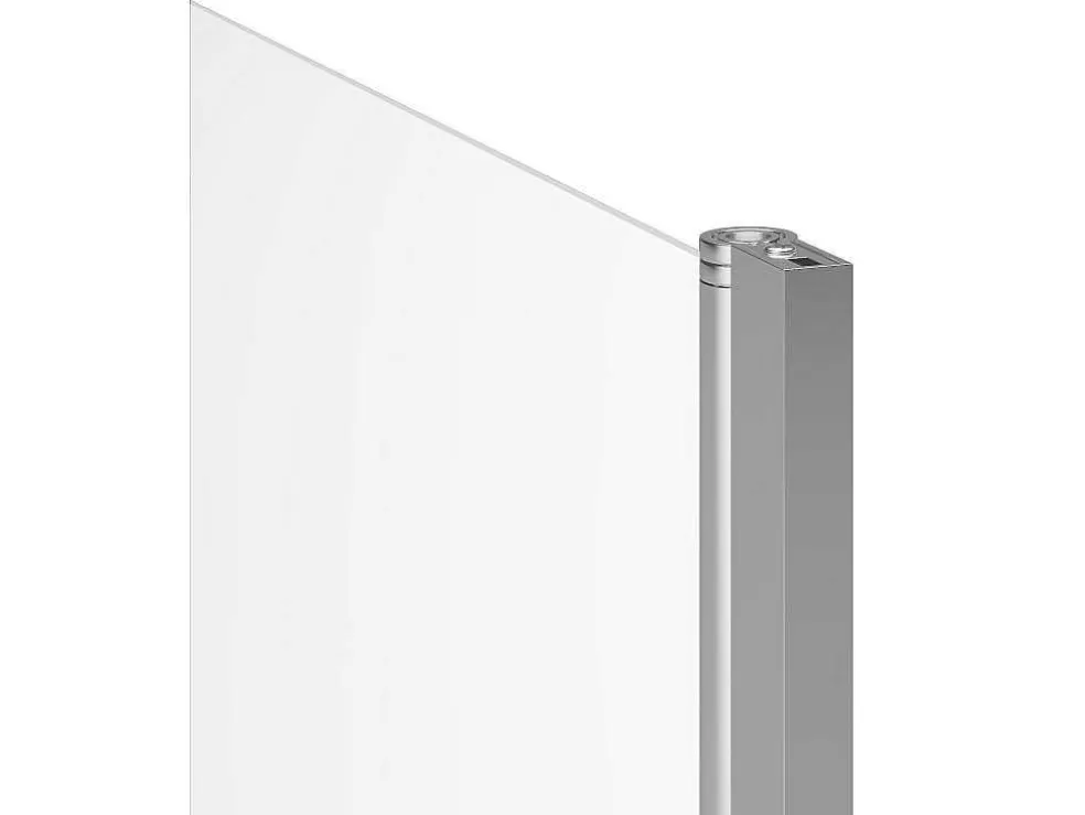 Shower & Design Painel De Banheira Com Toalheiro Em Metal Cromado De Estilo Industrial 70 X 140 Cm - Tobin* Resguardo De Banheira