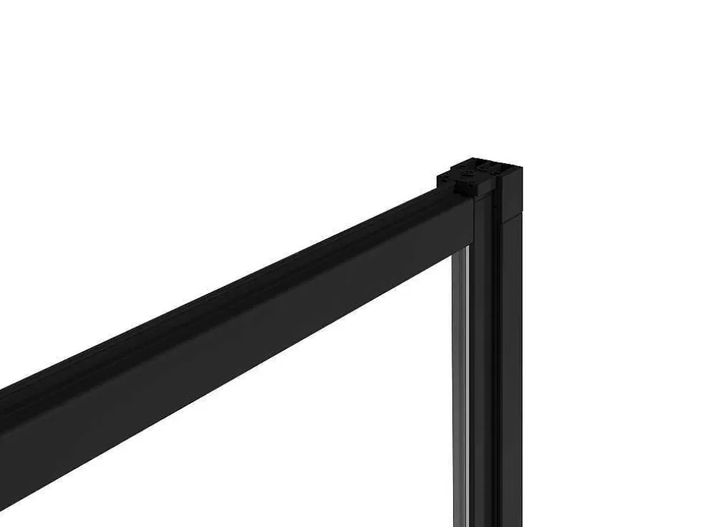 Shower & Design Painel De Banheira De Correr Preto Mate Com Toalheiro 120X140 Cm - Waimea* Resguardo De Banheira