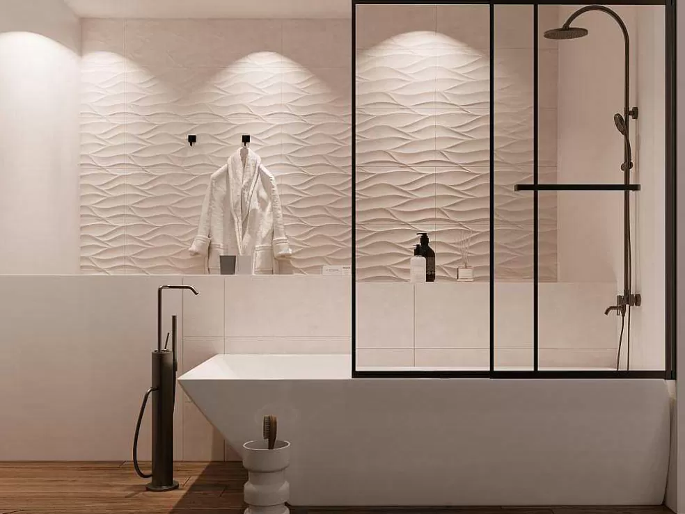 Shower & Design Painel De Banheira De Correr Preto Mate Com Toalheiro 120X140 Cm - Waimea* Resguardo De Banheira