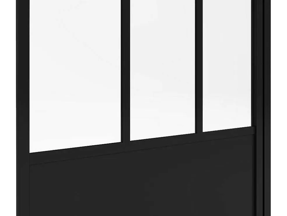 Shower & Design Painel De Banheira Preto Mate Estilo Atelier 80X140 Cm - Urbanik* Resguardo De Banheira