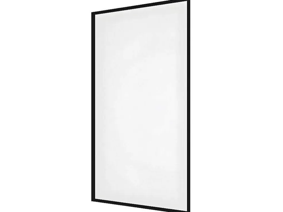 Shower & Design Painel De Banheira Preto Mate Estilo Industrial 70 X 140 Cm Vidro Temperado - Bradenton* Resguardo De Banheira