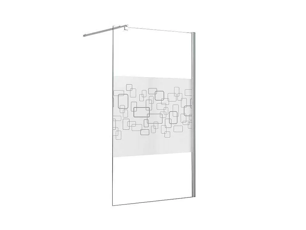 Shower & Design Painel De Duche A Italiana Paulina Ii Serigrafado - 90 X 190 Cm* Painel De Duche