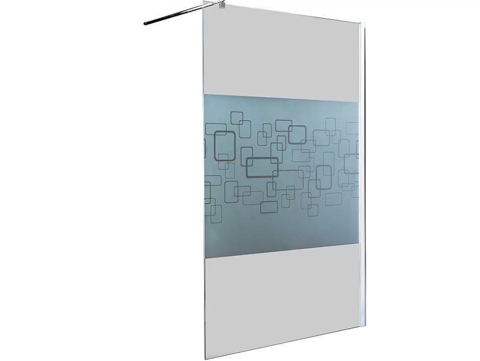 Shower & Design Painel De Duche A Italiana Paulina Ii Serigrafado - 140X190 Cm* Painel De Duche