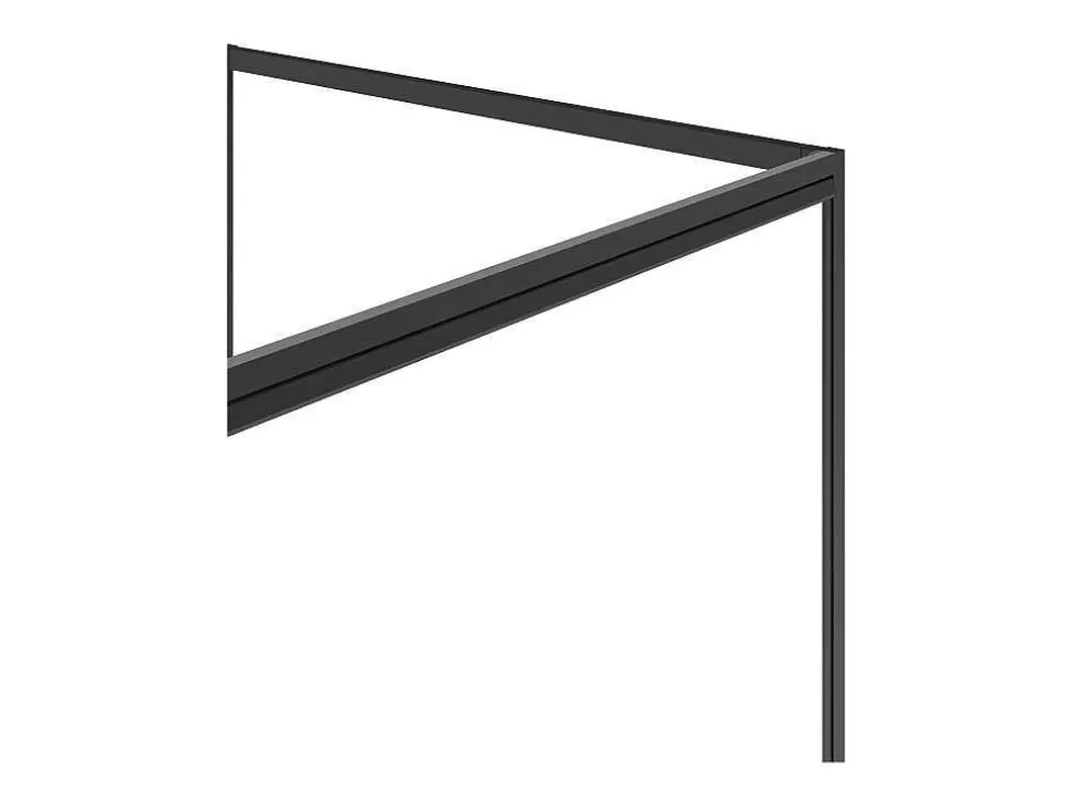 Shower & Design Painel De Duche Com Porta Giratoria Preto Fosco Estilo Industrial 120 X 80 X 195 Cm - Toroni* Painel De Duche