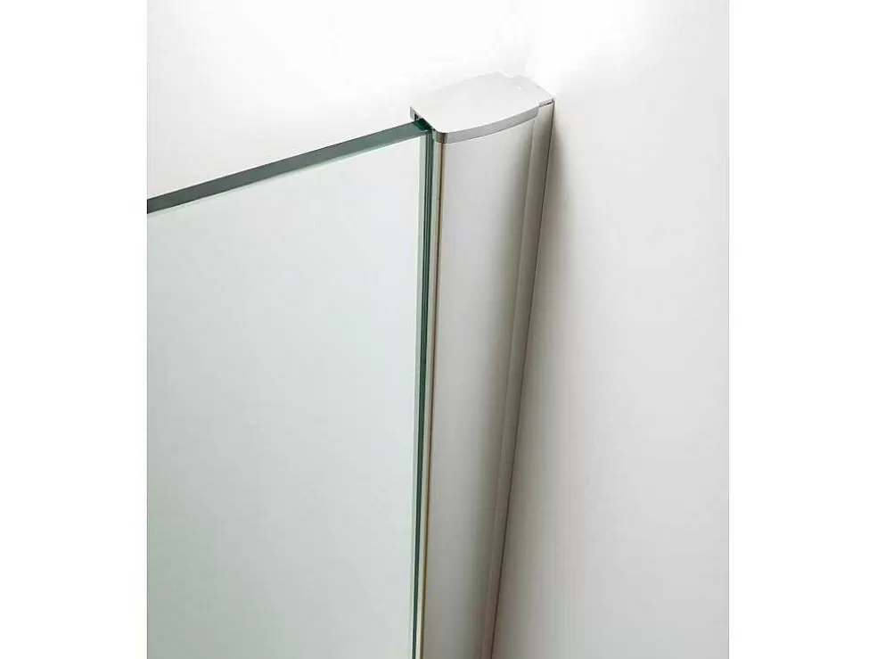 Shower & Design Painel De Duche De Canto Com Porta Batente - Base De Duche Incluida - Ardia - 90 X 90 X185 Cm* Painel De Duche