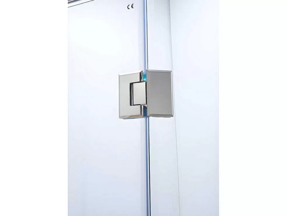 Shower & Design Painel De Duche De Canto Com Porta Batente - Base De Duche Incluida - Ardia - 90 X 90 X185 Cm* Painel De Duche