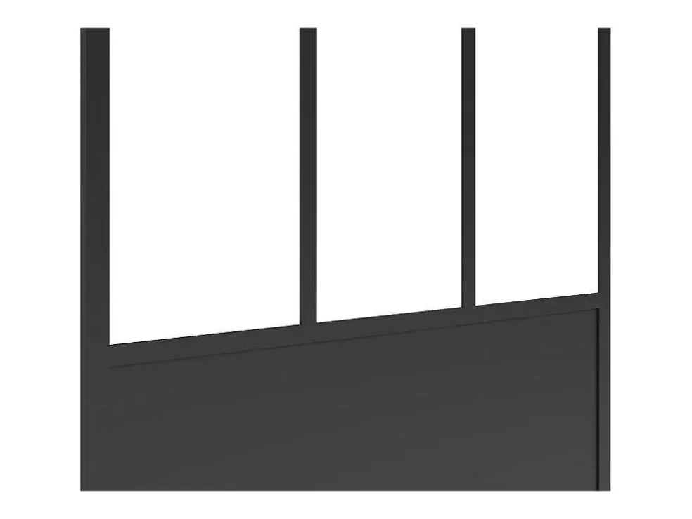 Shower & Design Painel De Duche Estilo Italiano Preto Fosco Estilo Atelier 100X200 Cm - Urbanik* Painel De Duche