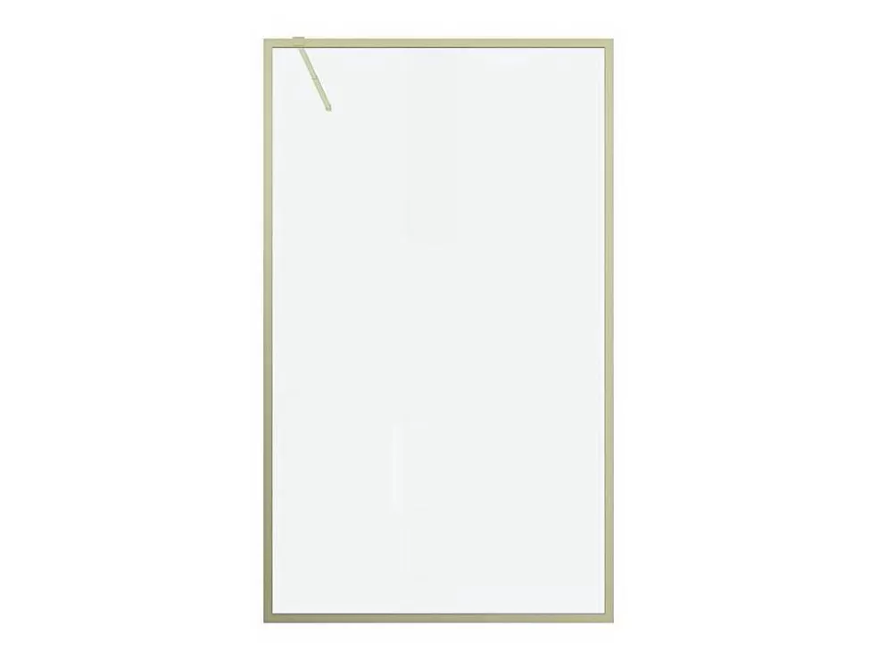 Shower & Design Painel De Duche Estilo Italiano 120X200 Cm Dourado Vidro Temperado - Amberi* Promoções Casa De Banho & Bem-Estar