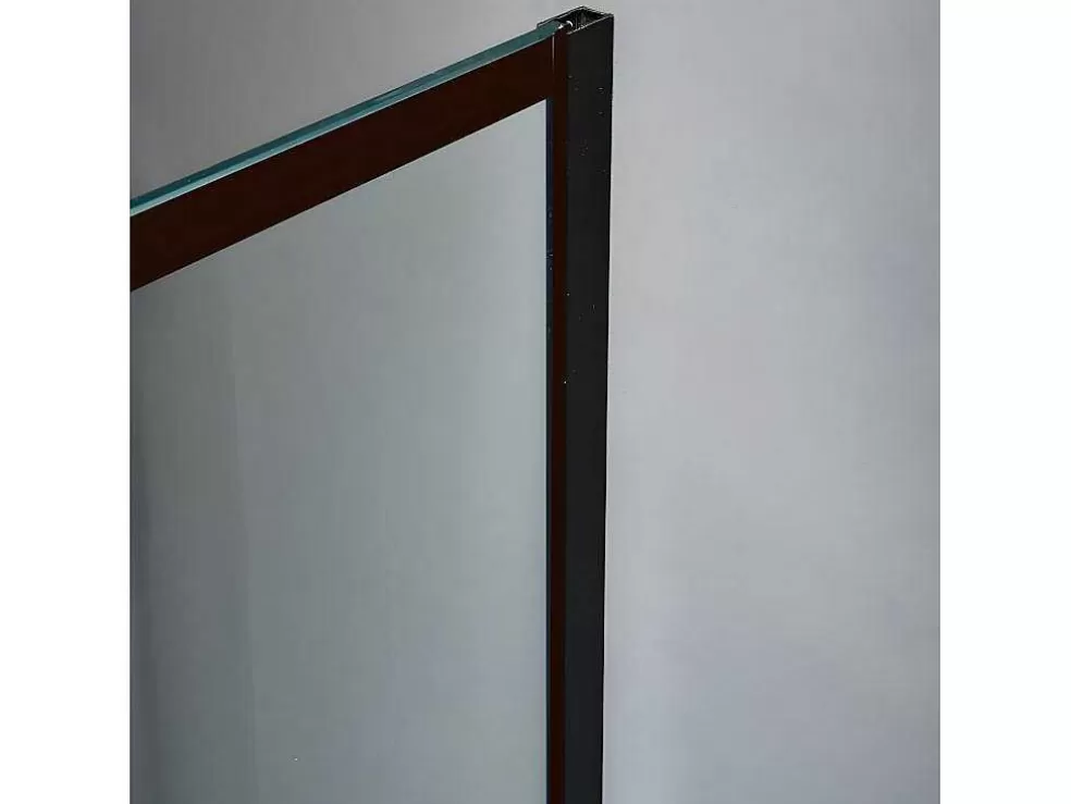 Shower & Design Painel De Duche Italiano Estilo Industrial Sefana - 140X200 Cm - Preto* Painel De Duche