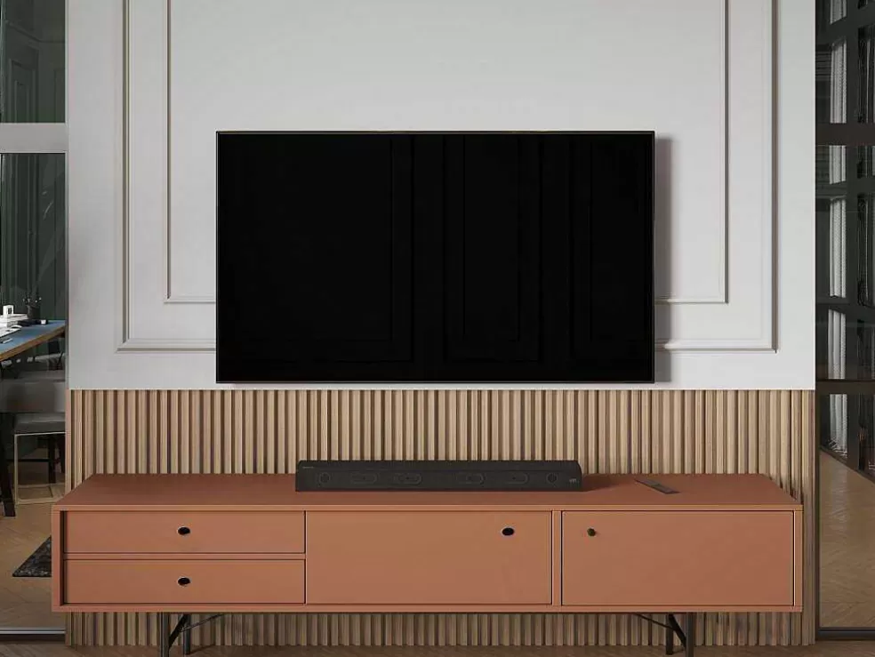 Vente-unique Painel De Parede 3D Pack De 3,71 M Cor Madeira Natural Clara Conjunto De 8 Pecas - Tatiana* Painel De Parede